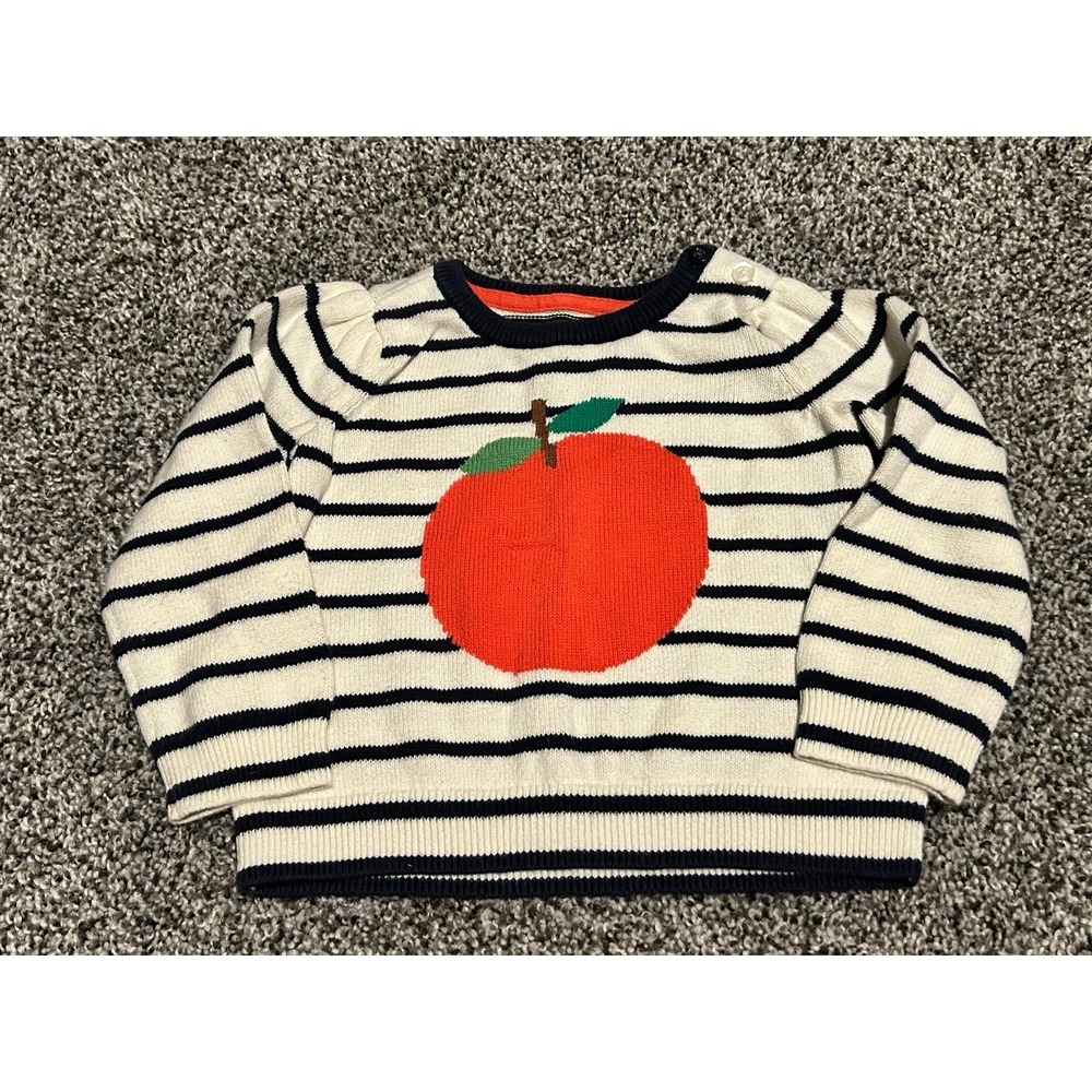 Cc12 Baby Gap‎ apple sweater size 12-18 months girls bts teacher